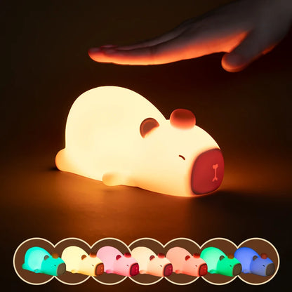 Cute Capybara Night Light